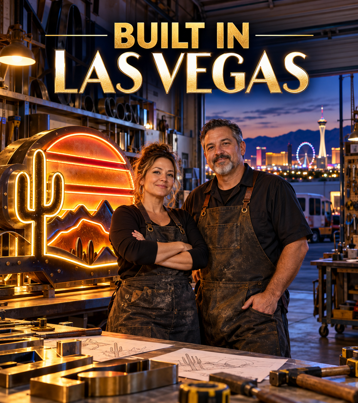 Las Vegas local business artwork